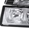 Spec-D Tuning 02-06 Chevrolet Avalanche 1500 Headlight And Bumper Light - Chrome 2LBLH-AVA02-RS - alternate 8